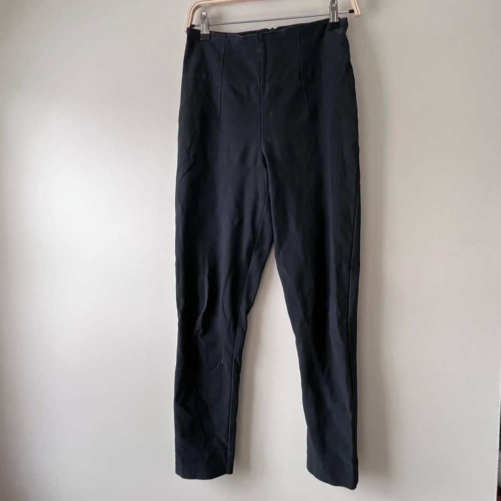 Elizabeth Suzann Cecilia Black Straight Leg Pants 4-R